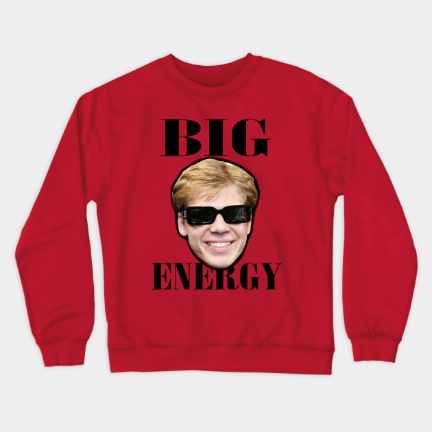 Big Gradey Dick Energy Crewneck Sweatshirt by rattraptees